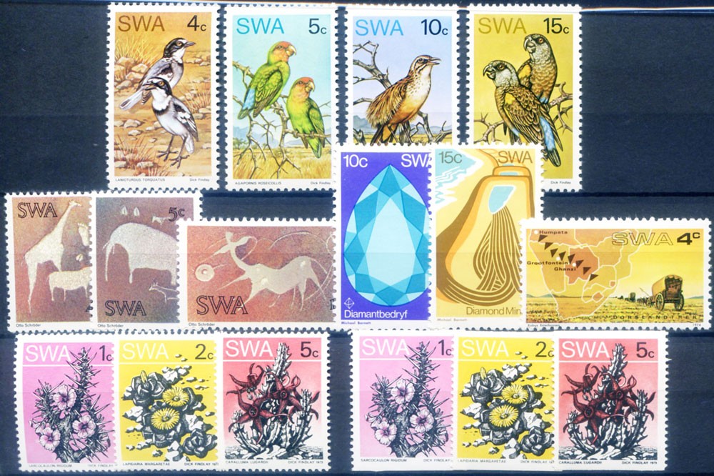 South West Africa. Complete 1974 vintage.