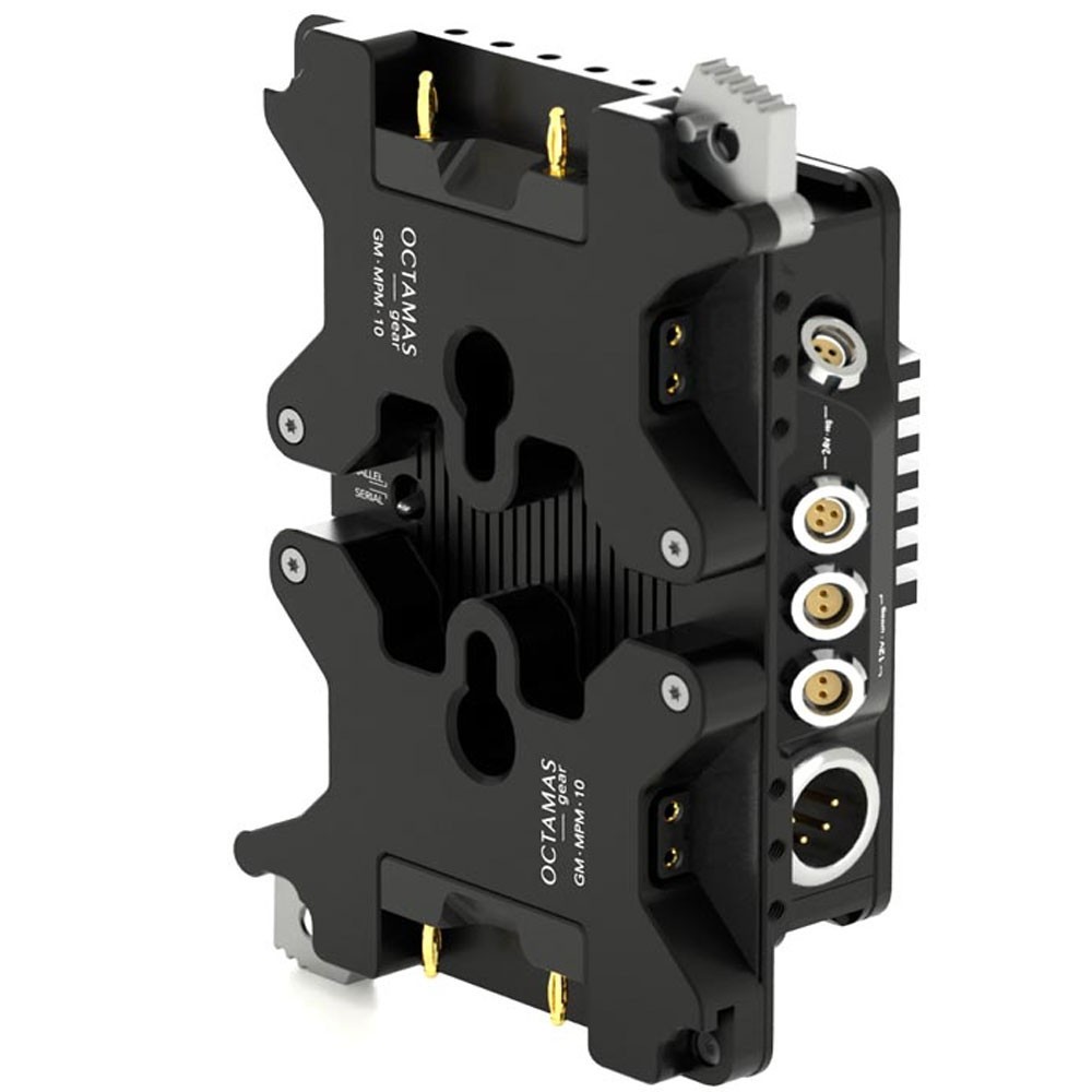 OCTAMAS Power Box Pro Dual Battery Plate (BURANO/VENICE 1/2, V to Gold Mount)