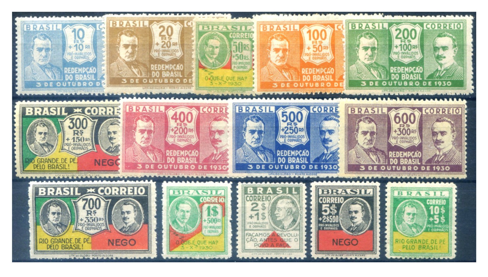 Brazil. Revolutionary 1931.