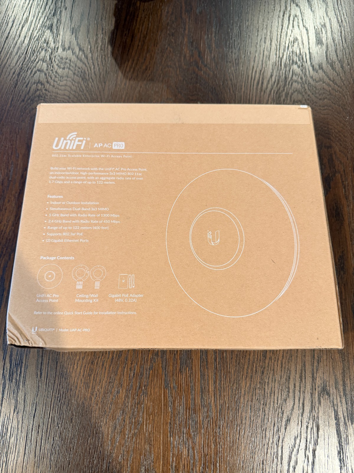 Ubiquiti Networks UAP-AC-PRO Wireless Access Point