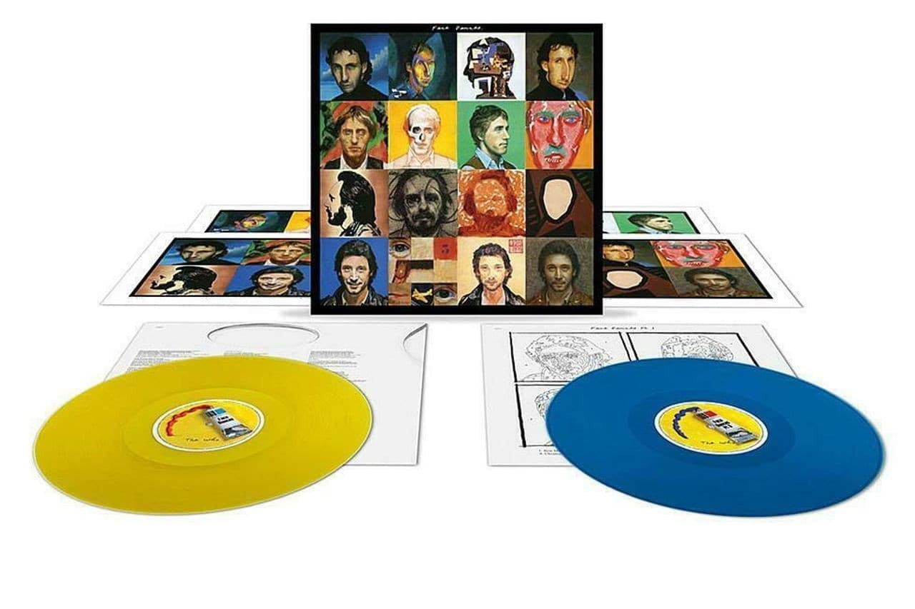 The Who: Face Dances 2 LP, Jaune & Bleu Vinyle, Halfspeed Mastered, RSD2021