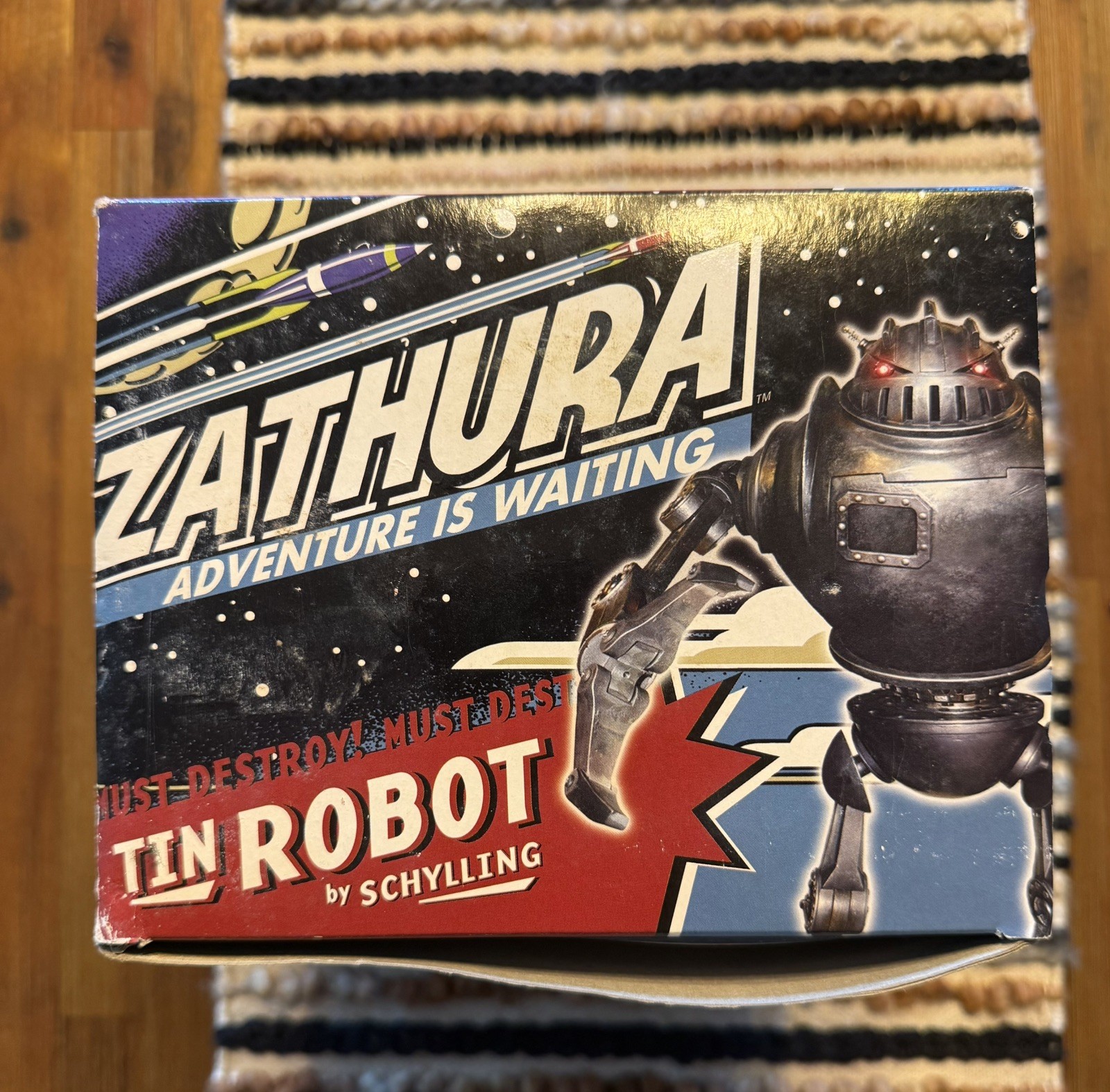 Zathura Tin Robot Clockwork By Schylling MINT IN BOX