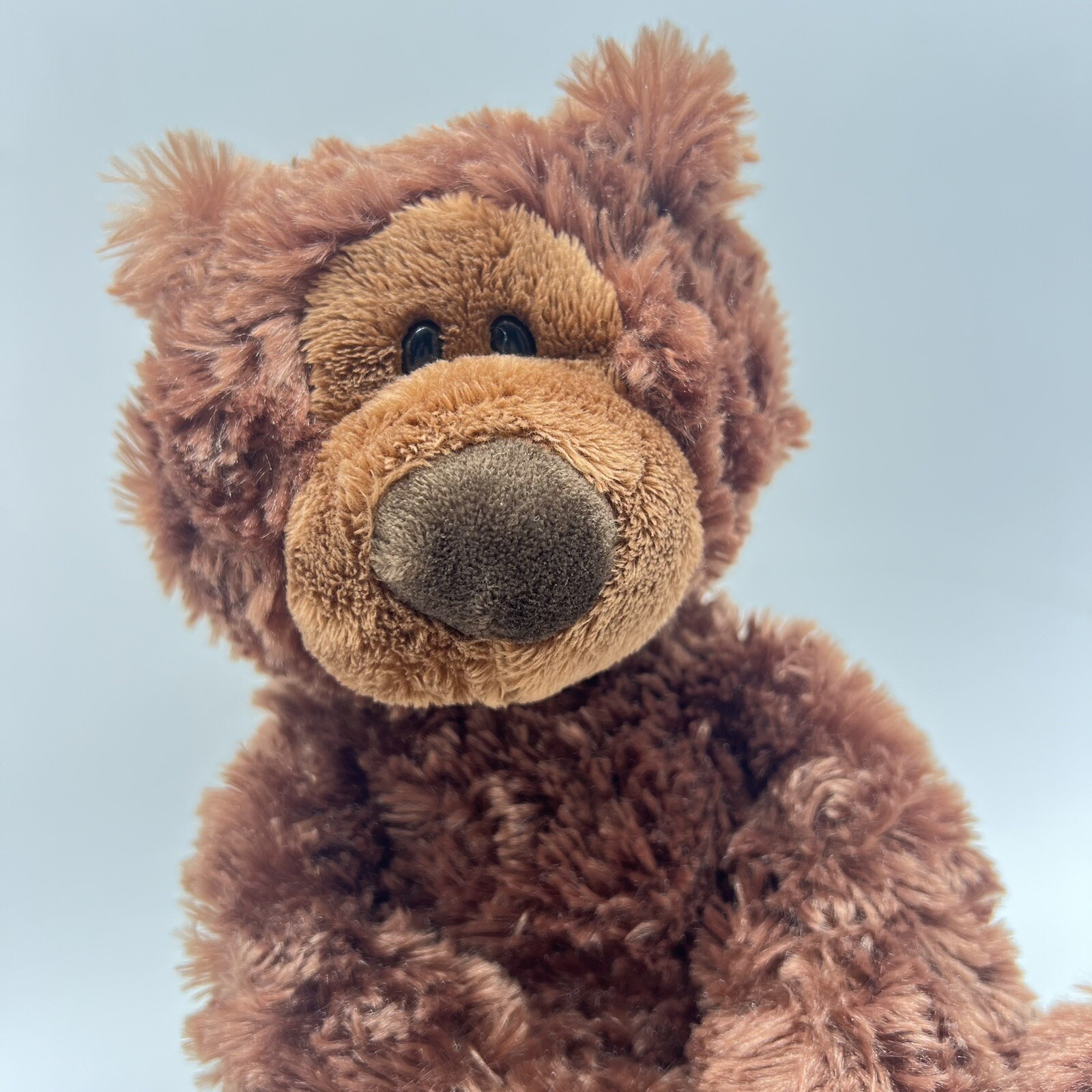 Gund Philbin Chocolate Brown Teddy Bear Plush Stuffed Animal Toy Cuddle Floppy