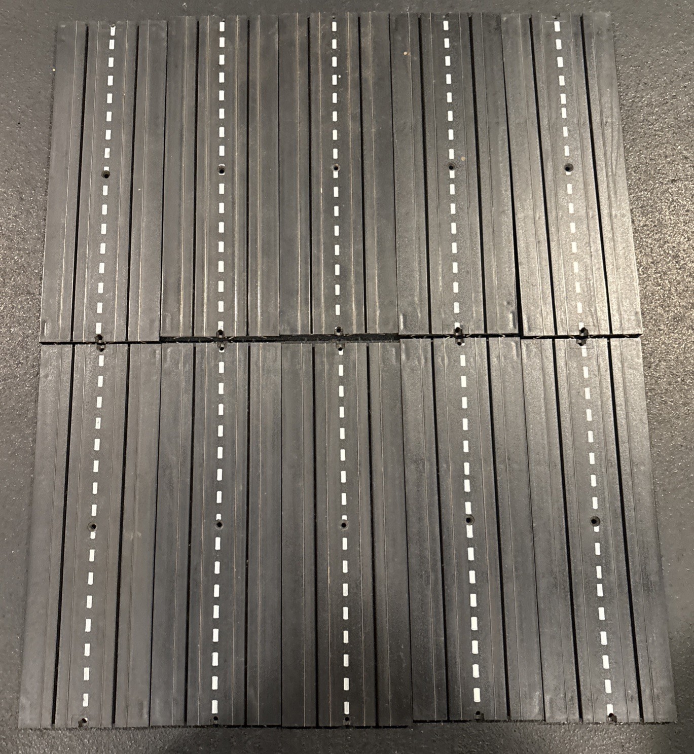 AURORA T-jet  Model Motoring Track 1517 9” Straight Lot Of 10 Pieces