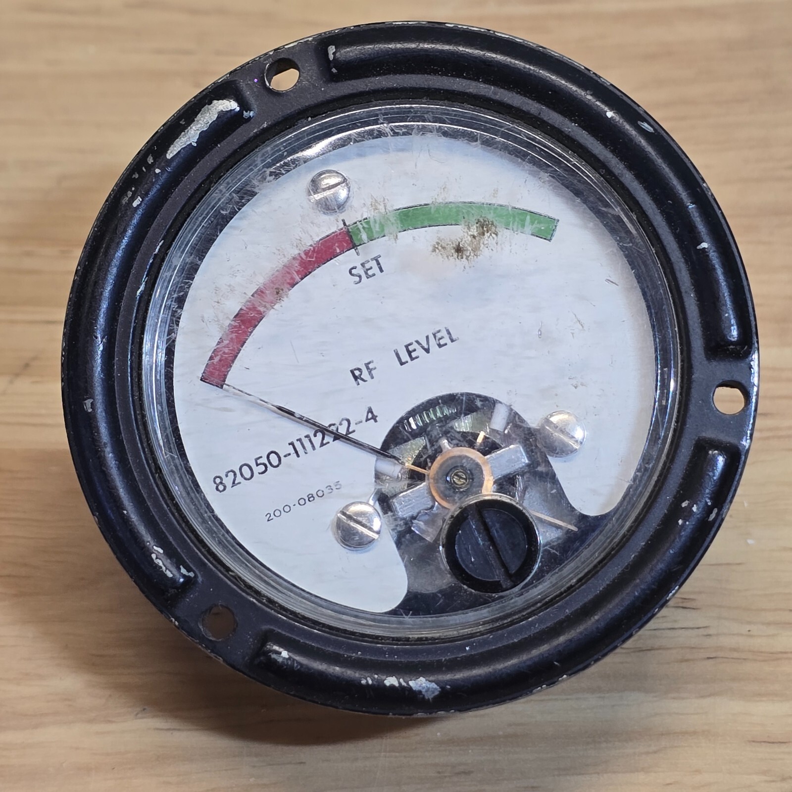 Unbranded RF Level Gauge Electrical Model 200-08035 82050-111222-4 Round