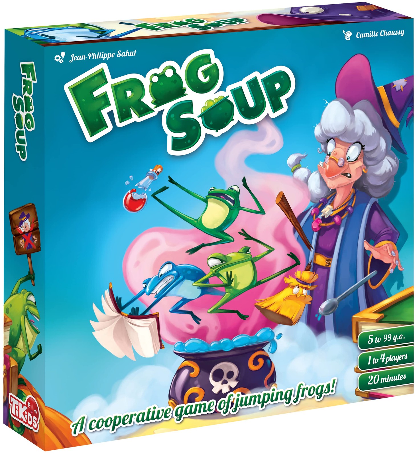 Tikids Frog Soup Cooperative Game Board Family