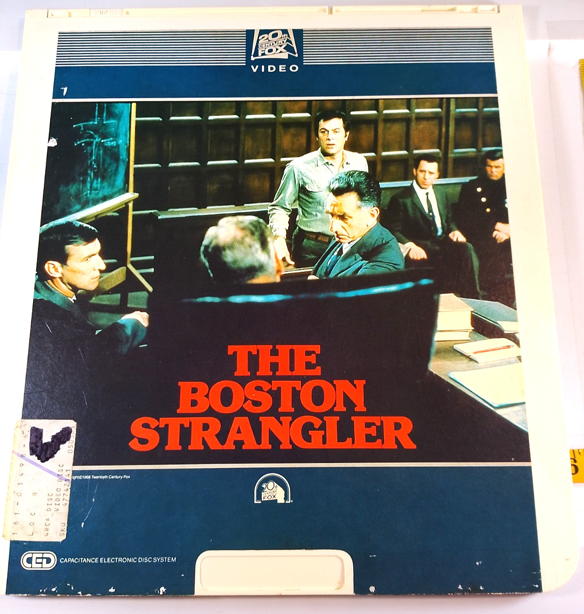 Vintage 20th century Fox The Boston Strangler Capacitance disk system