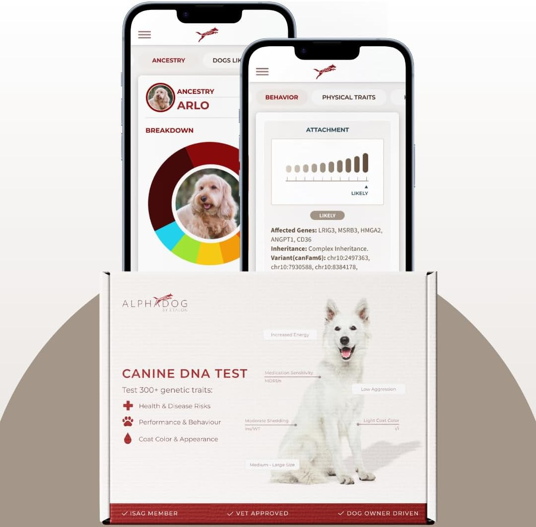 Behavioral Traits & Breed Composition Analysis Kit with Personalized Marketplace