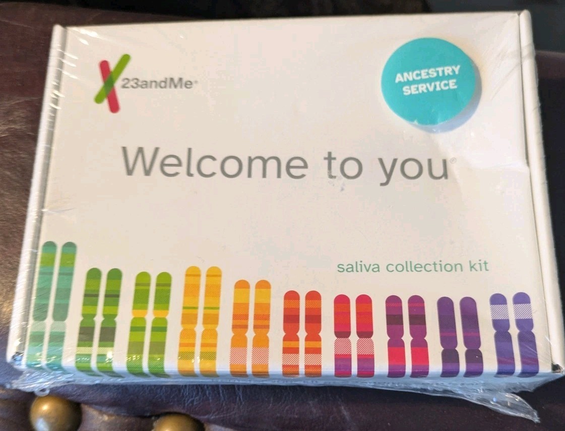 SEALED 23 And Me Ancestry And Traits Saliva Collection Kit Expired