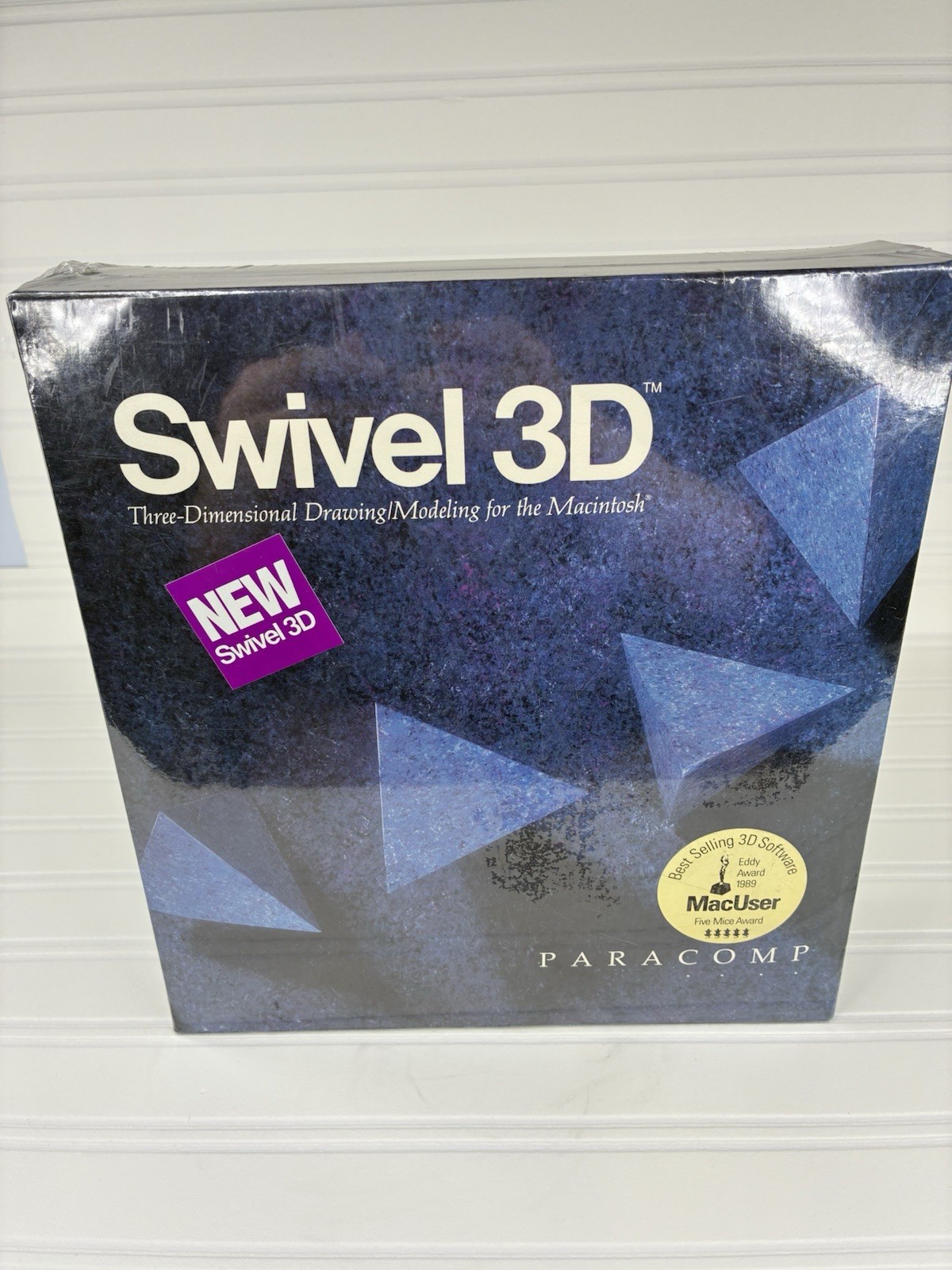 Swivel 3D Vintage Software For Mac (Sealed & New Old Stock) Paracomp