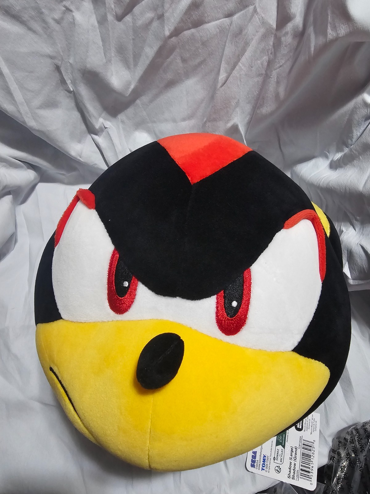 Shadow the Hedgehog head pillow/stuffed animal brand new
