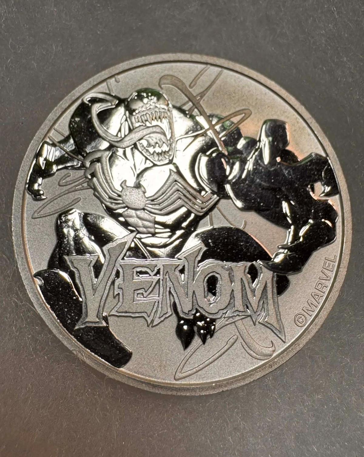 2020 Perth Mint - Venom 1 oz .999 Fine Silver $1 Dollar Coin Marvel - Proof