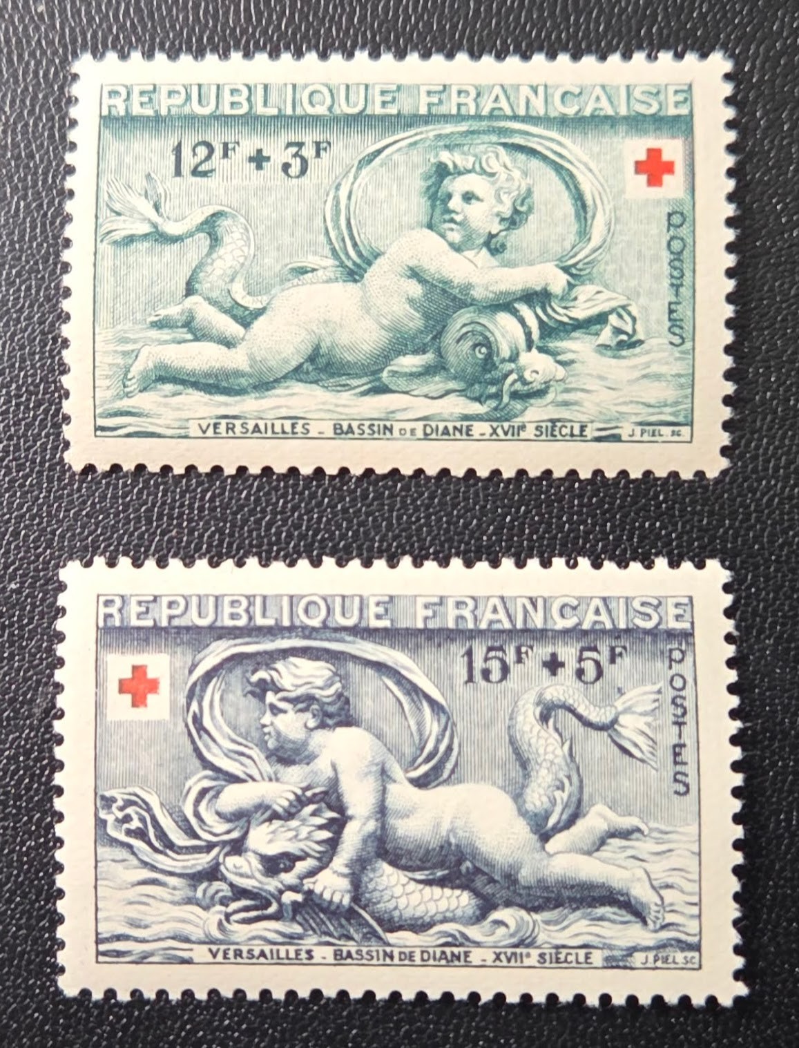 7343 - FRANCE - SCOTT# B273 - B274 - MNH - CAT $8.50
