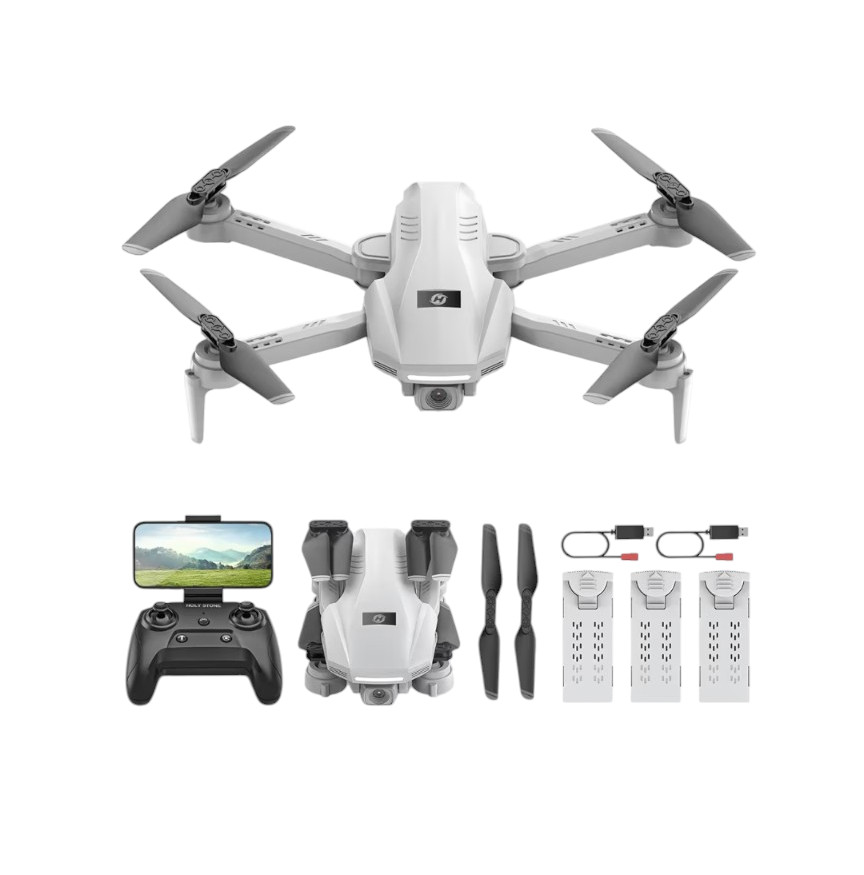 Holy Stone HS130 RC Quadcopter Drone for Beginners Kids, HD Camera, 4 Batteries