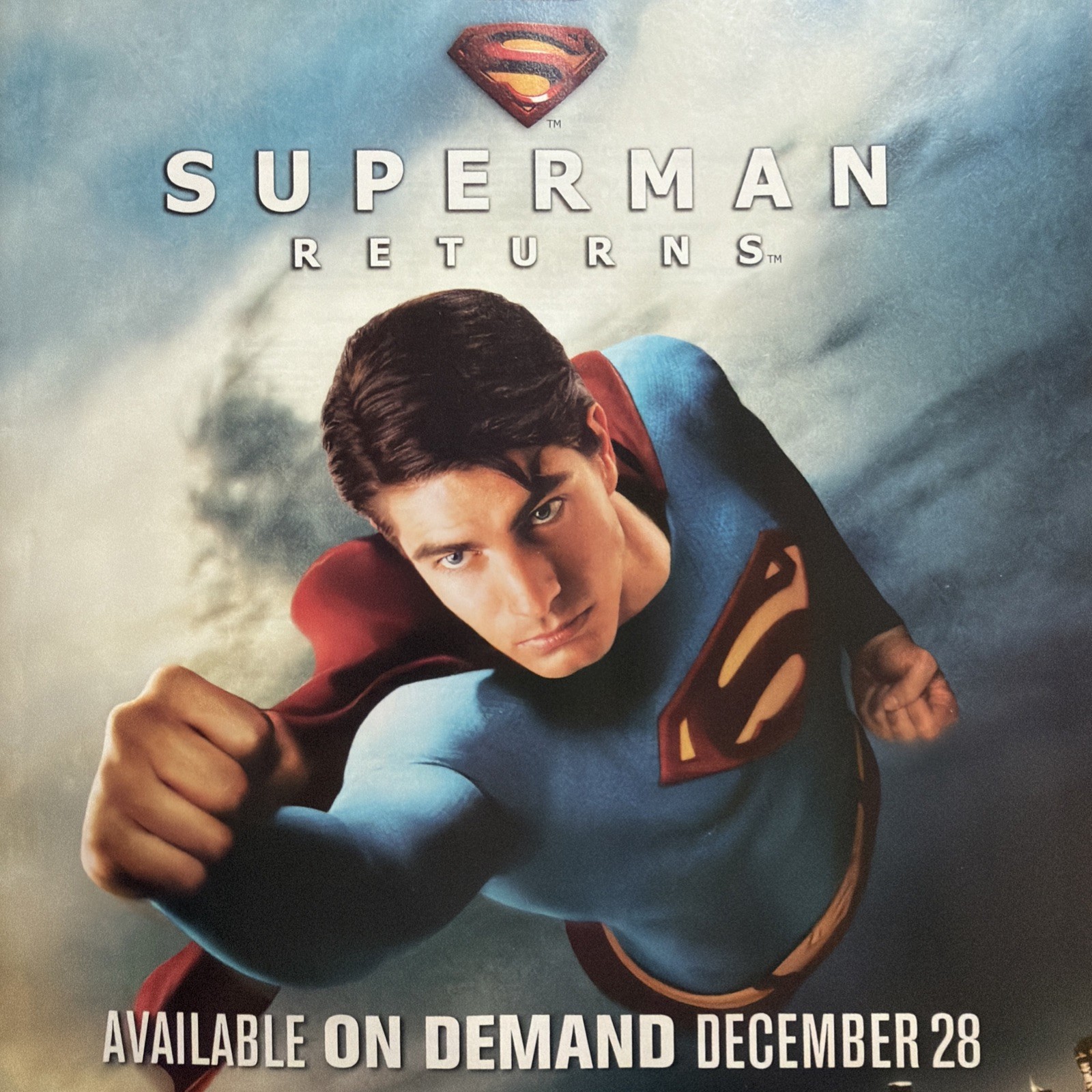 2006 Superman Returns Movie PRINT AD Brandon Routh DC Comics Poster Pop Art 2Ks