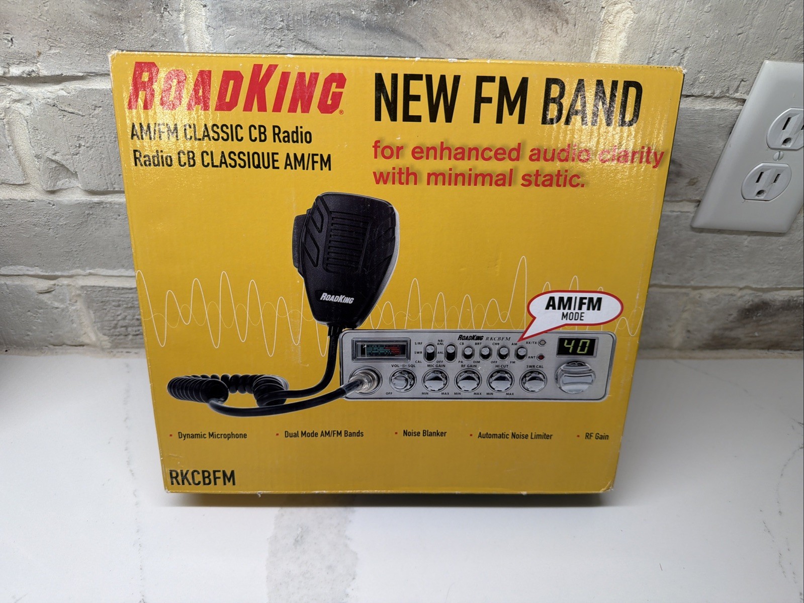 Roadking RKCBFM Dual-mode AM/FM CB Radio BRAND NEW