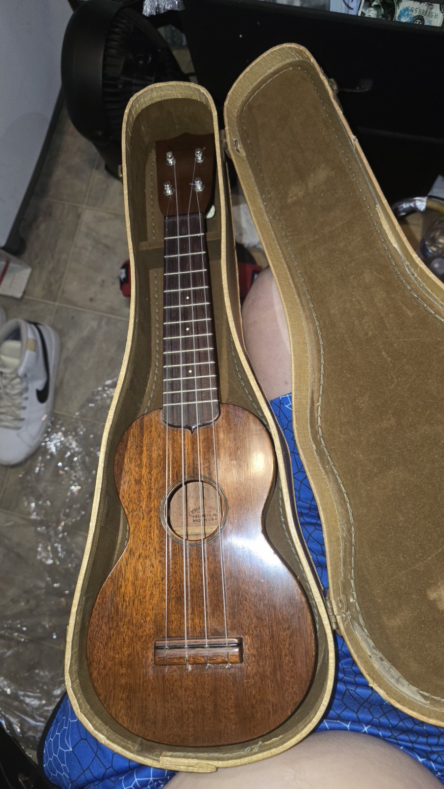 Martin Vintage 1920-1930 Style-0 Soprano Ukulele Mahogany w/ Hard Case