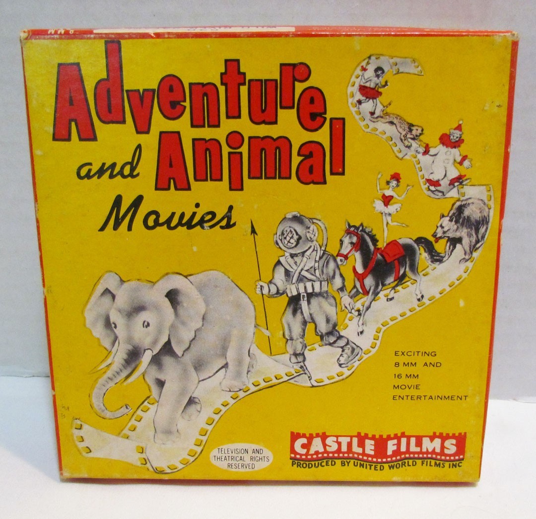 CASTLE FILMS WILD RIVER SAFARI 8mm COMPLETE EDITION HOME MOVIE # 640 VINTAGE 