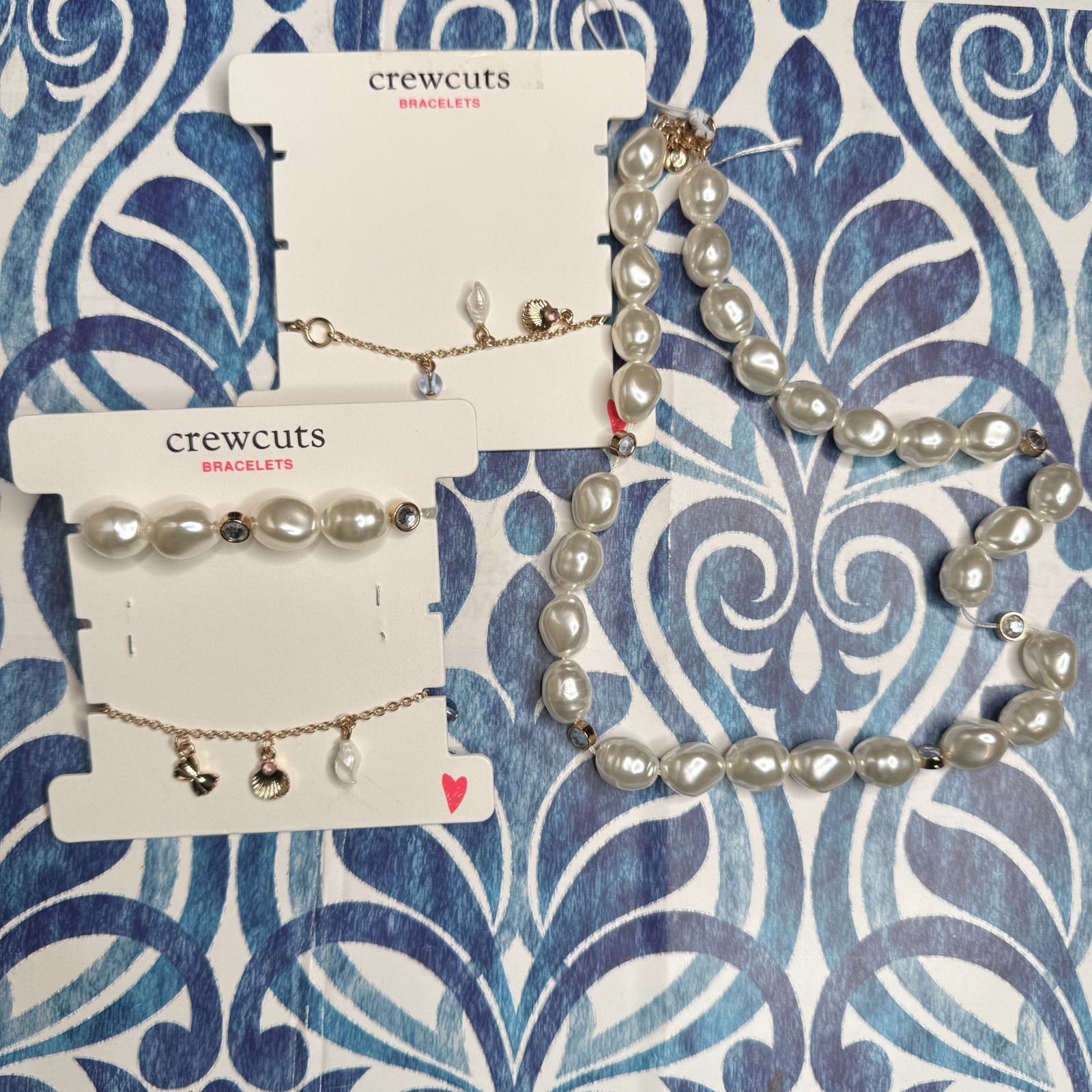 J.CREW CREWCUTS NWD Lot of 3 Kid's Bracelets and Necklace