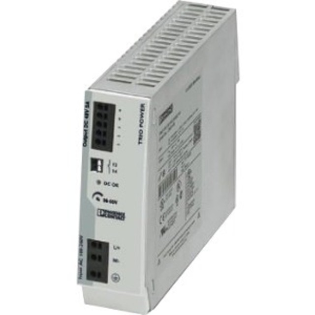 Perle TRIO-PS-2G/1AC/48DC/5 Single-Phase DIN Rail Power Supply 29031598