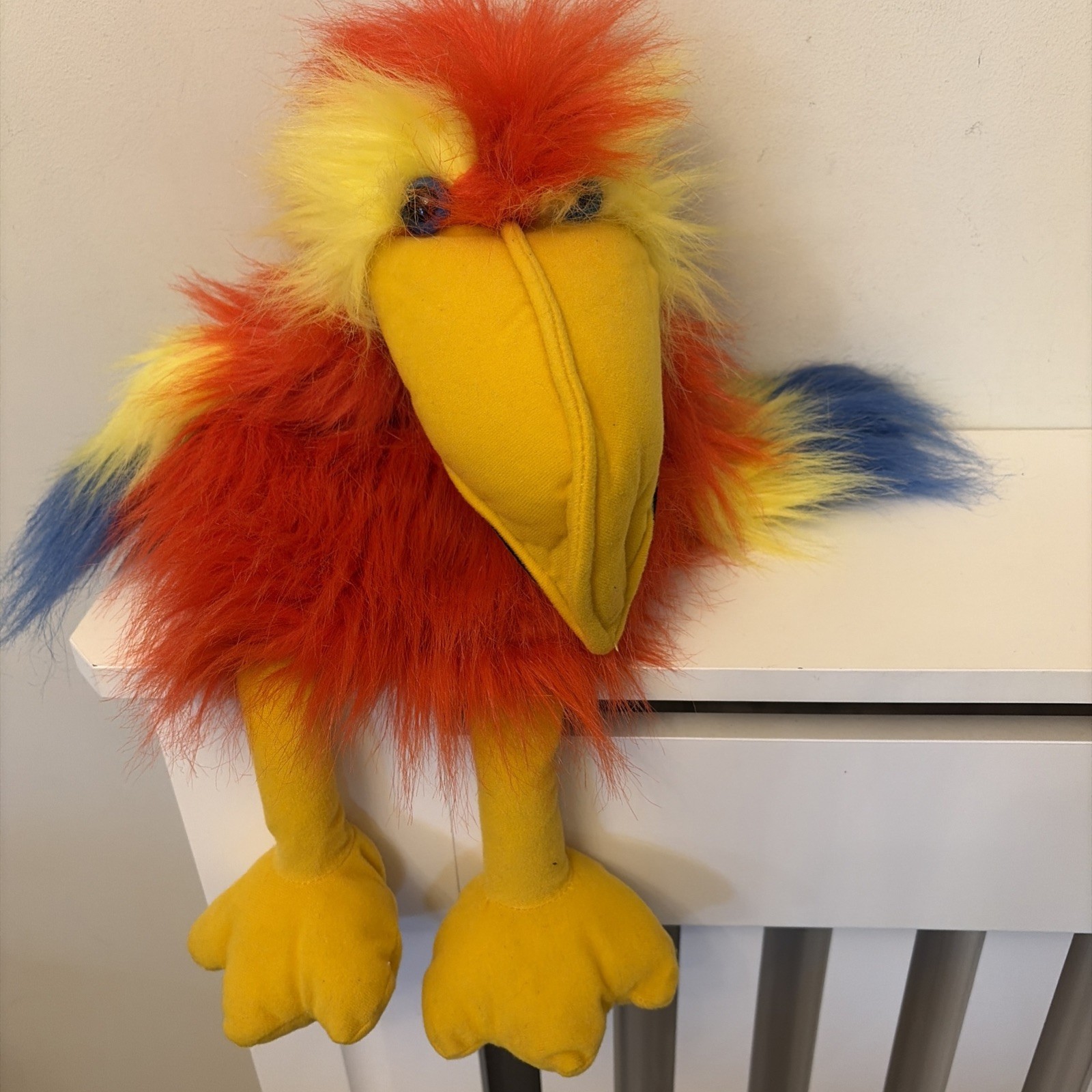 The Puppet Company Bird Parrot Squawk Works Hand Glove Plush Soft Toy Macaw