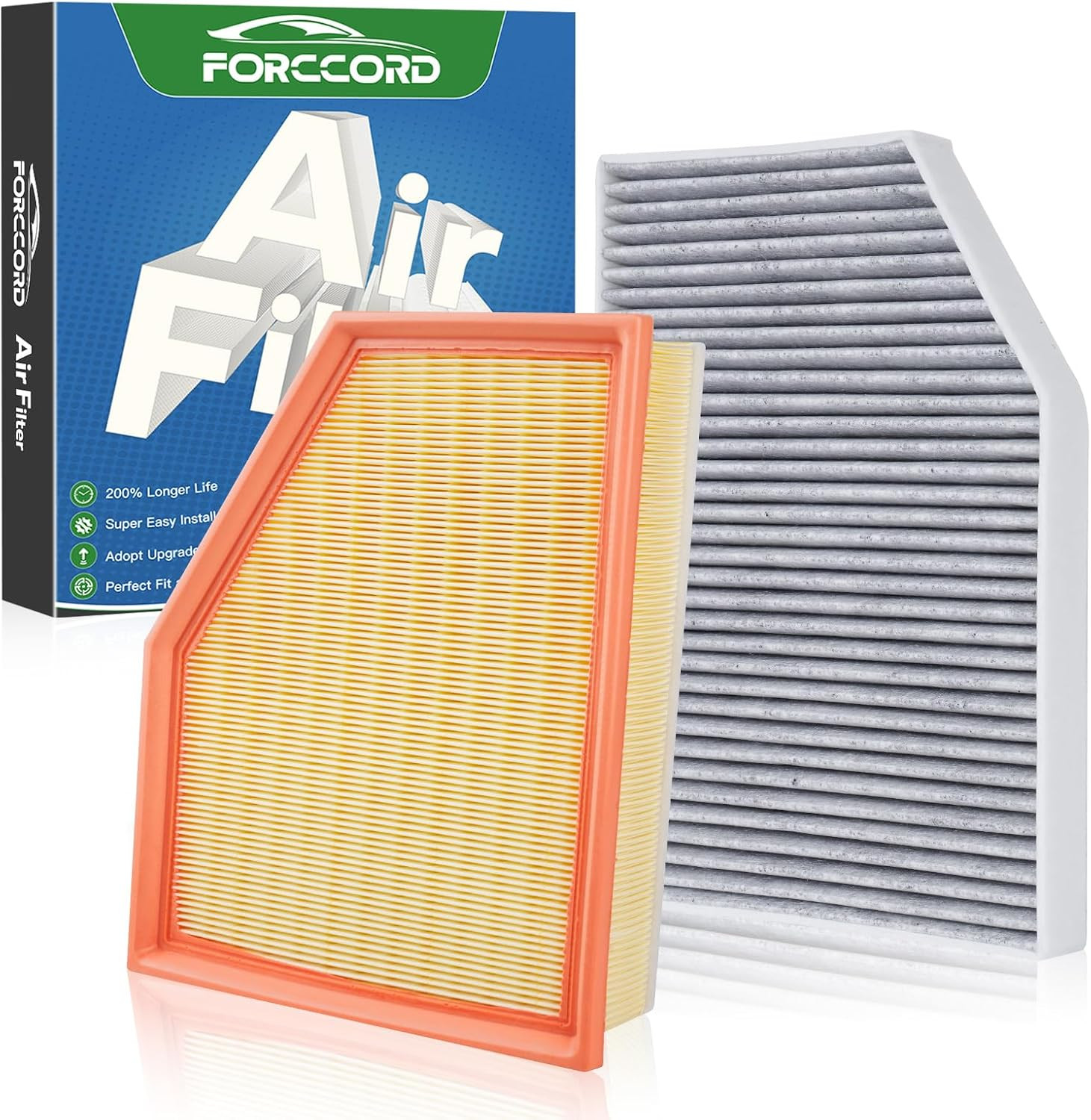 Cabin & Engine Air Filter Fit for 2018-2019 X3 (Xdrive30I/Sdrive30I/M40I), 2019 