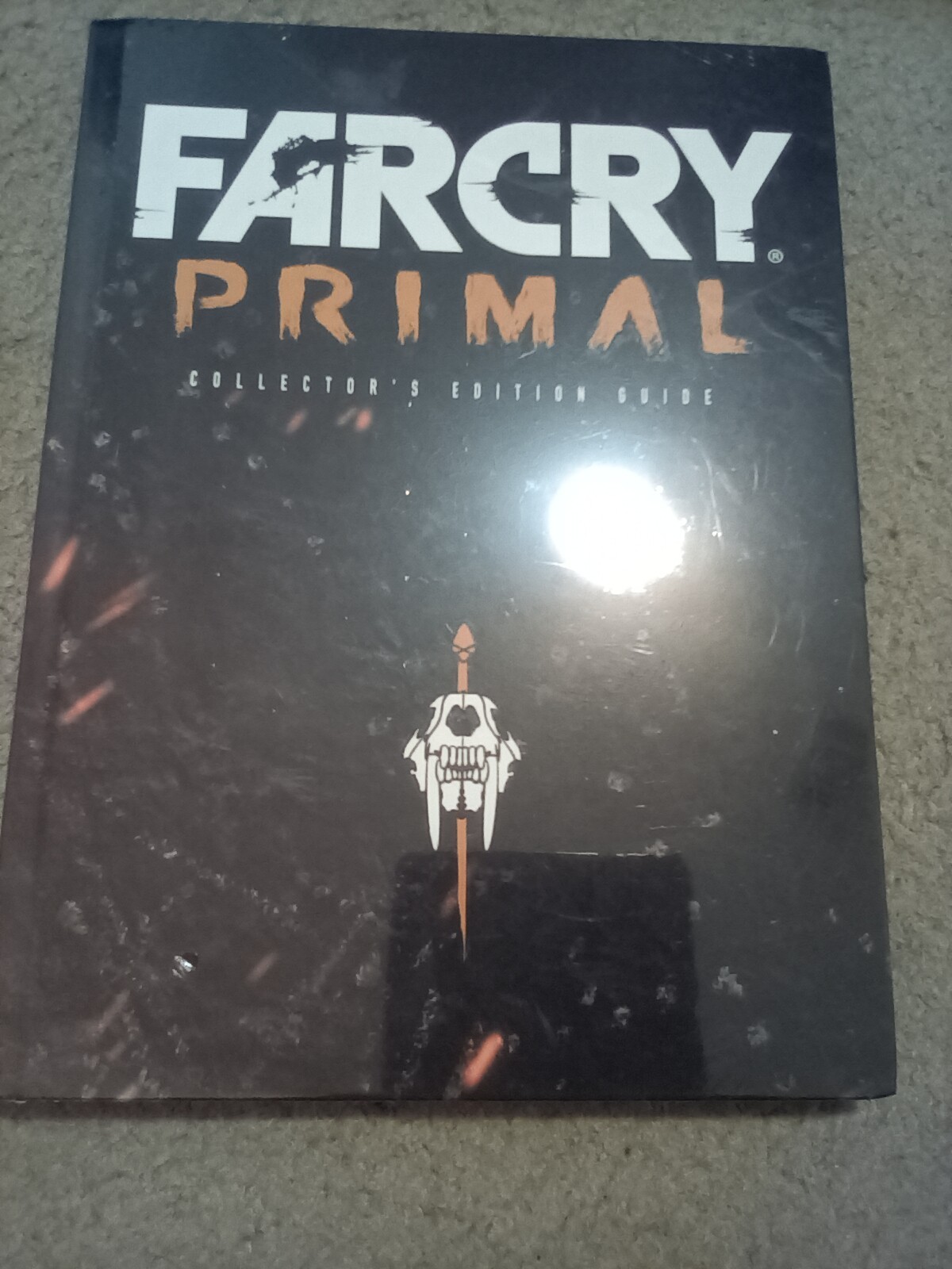 Sealed Far Cry Primal Collector's Edition Hardcover With Stickers