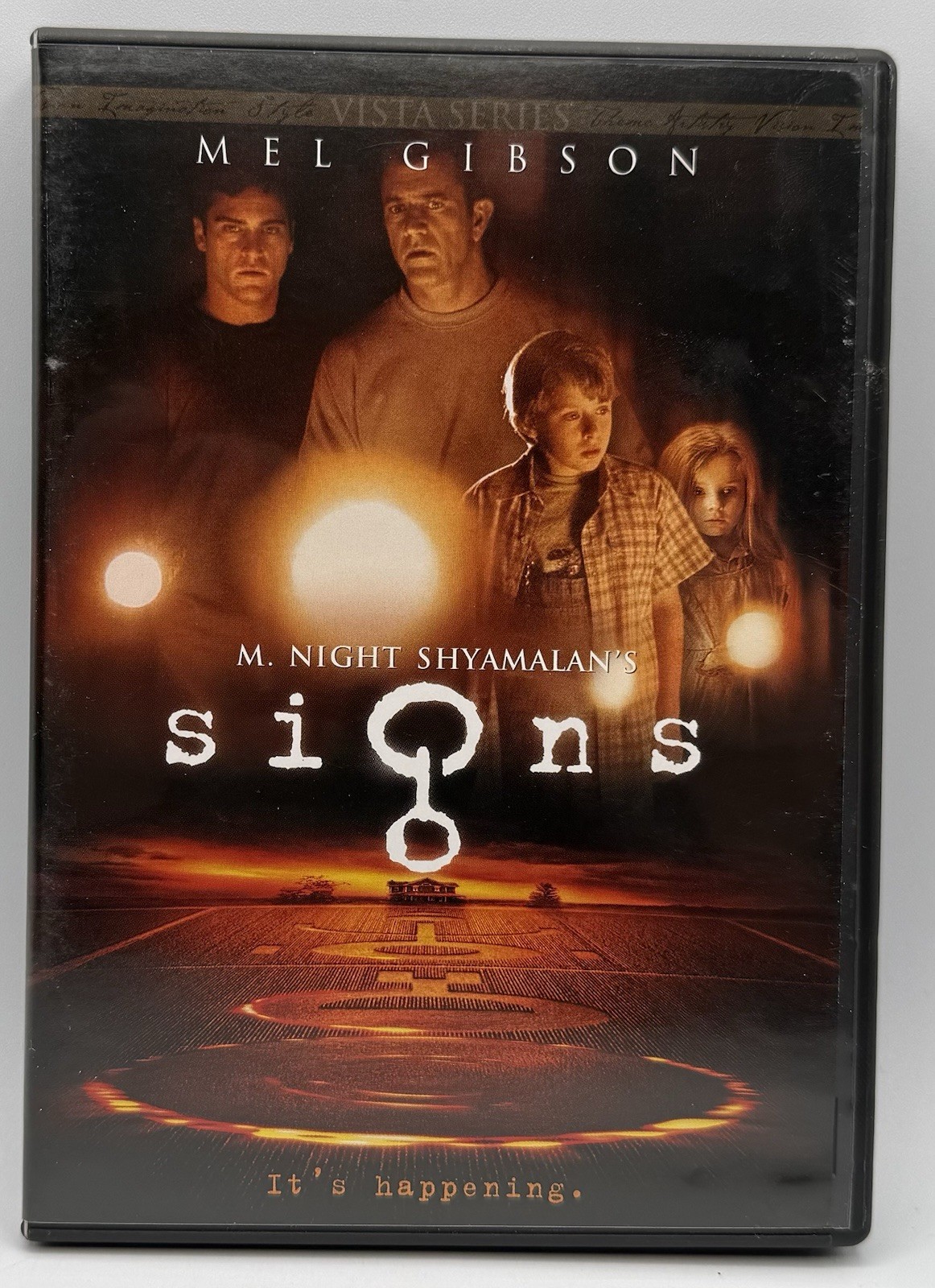 Signs DVD 2003 Widescreen Vista Series Mel Gibson Joaquin Phoenix 2003