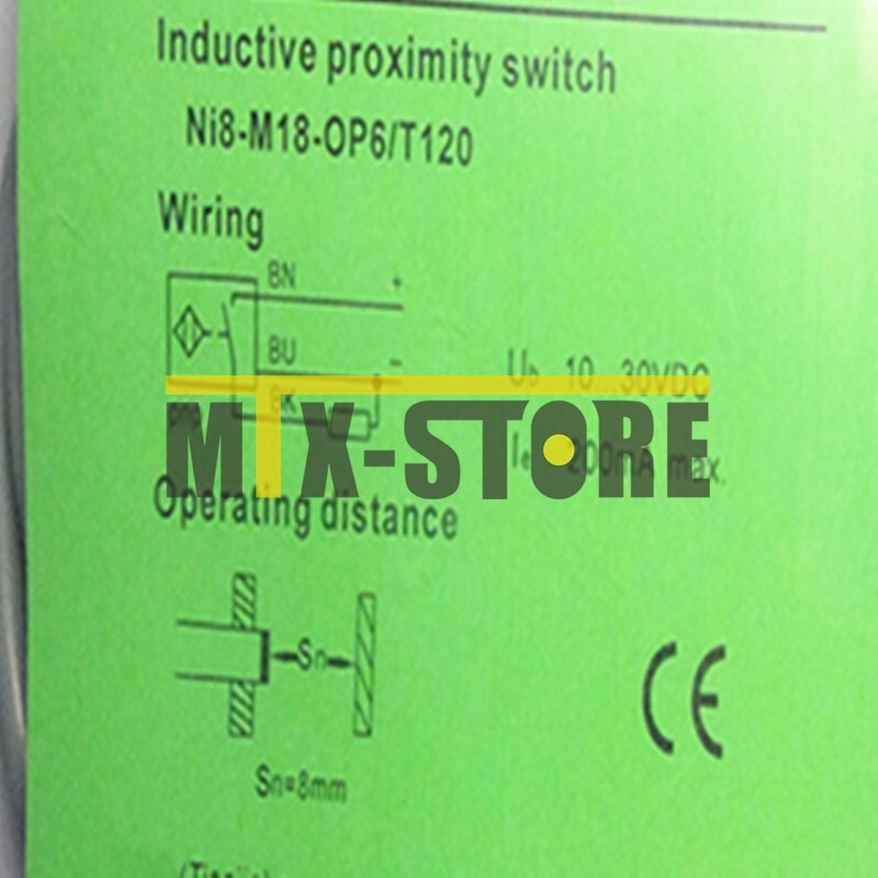 1PCS Brand New NI8-M18-OP6/T120 NI8M18OP6/T120 Sensor & Proximity Switch *rr