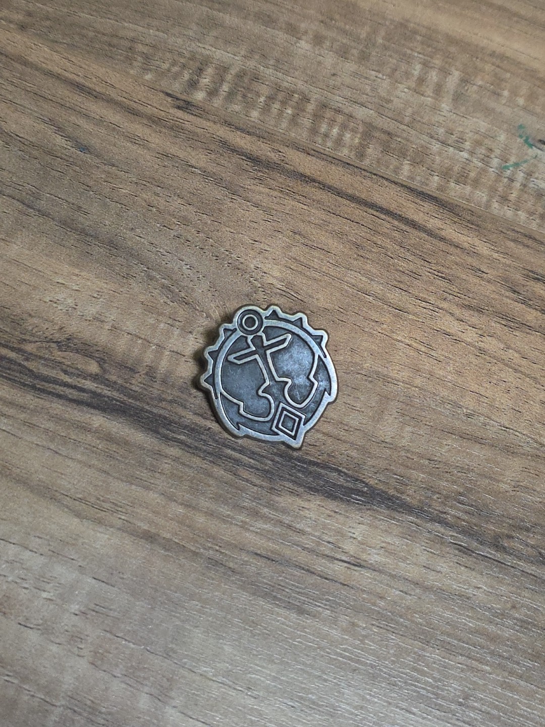 Blizzard Entertainment World of Warcraft Kul Tiras Anchor Pin RARE 2018 BLIZZCON