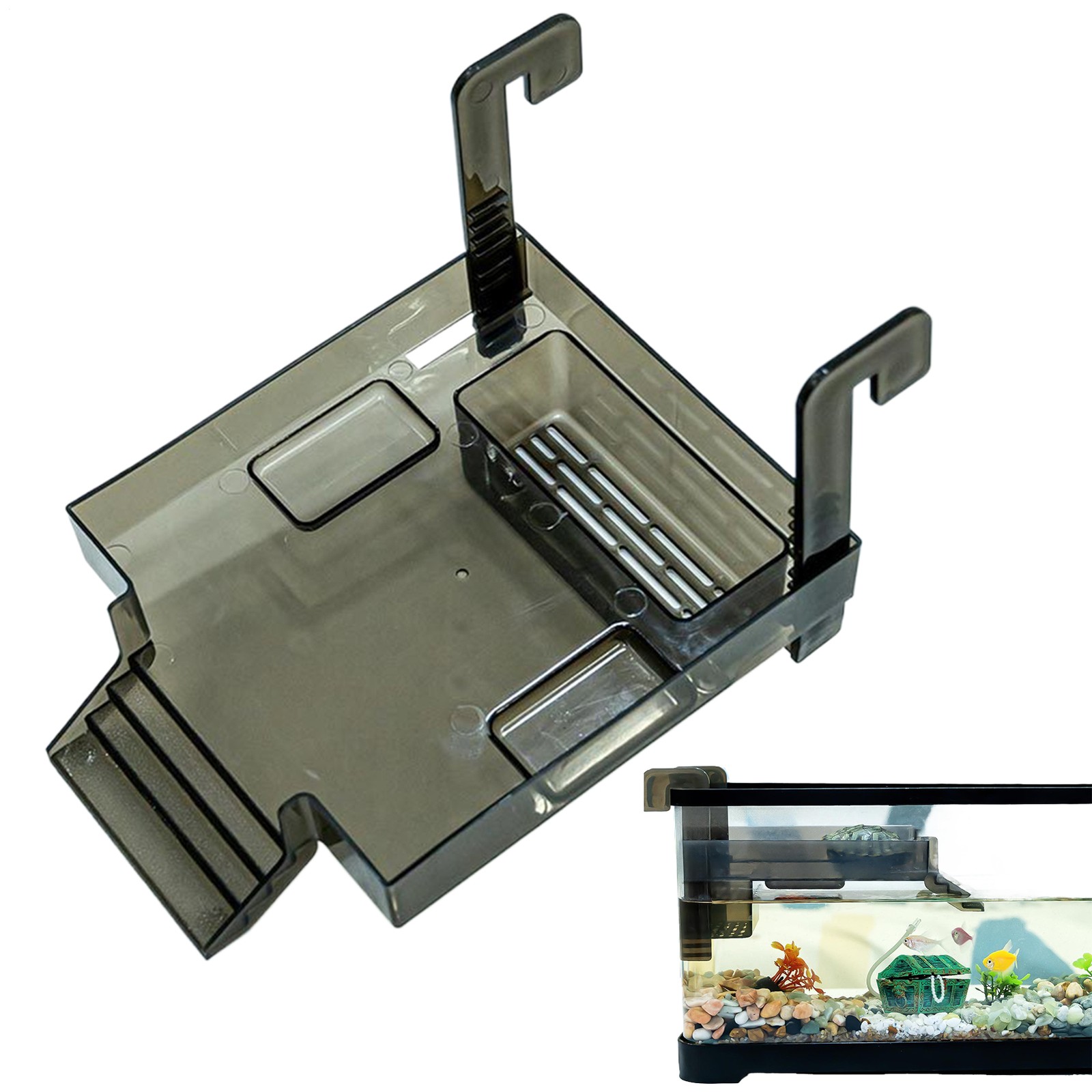 Basking Dock for Aquatic Turtles Animals Resting Land Pet Turtle Aquarium