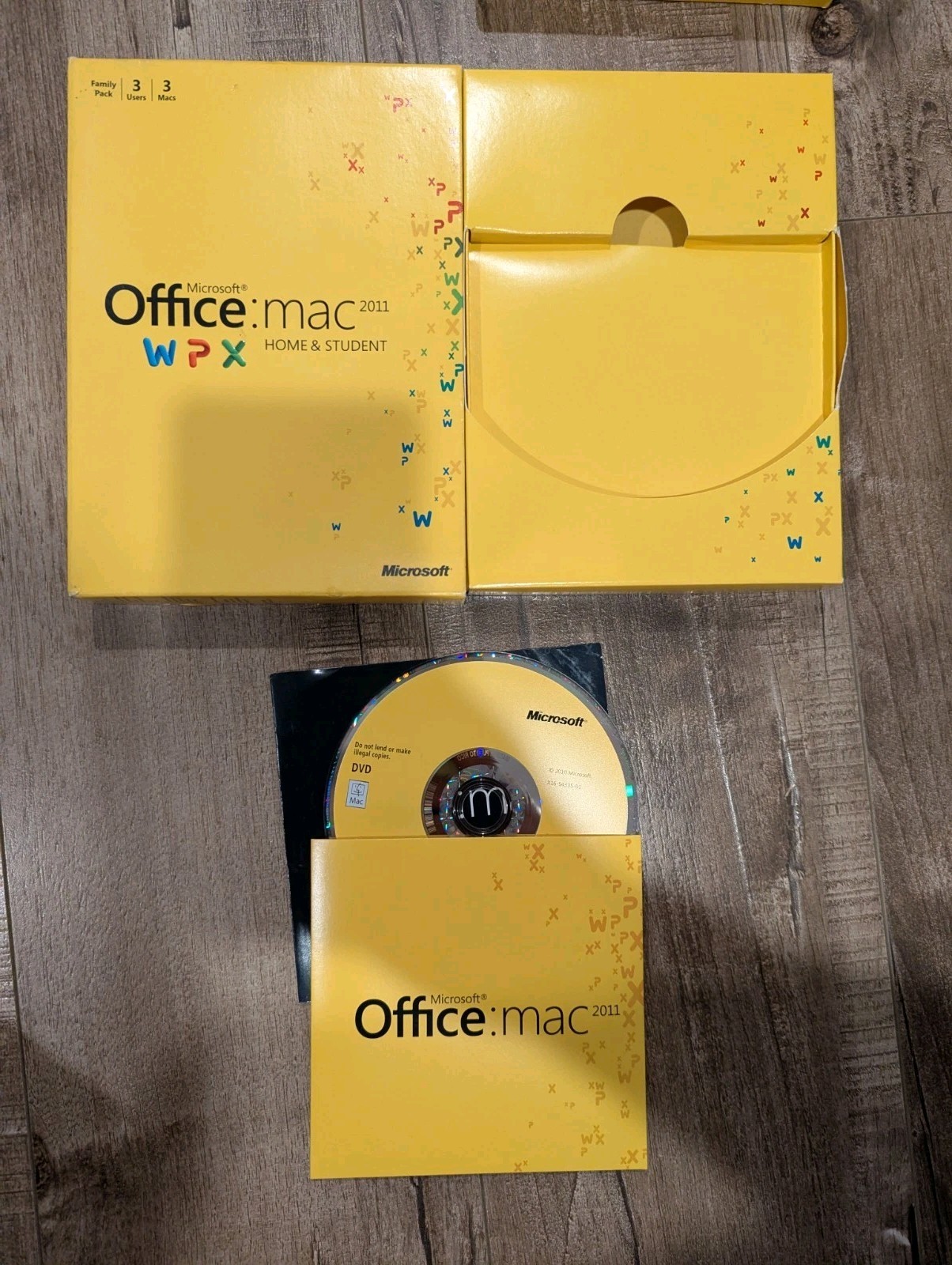 Microsoft Office MAC 2011 Home & Student With Product Key