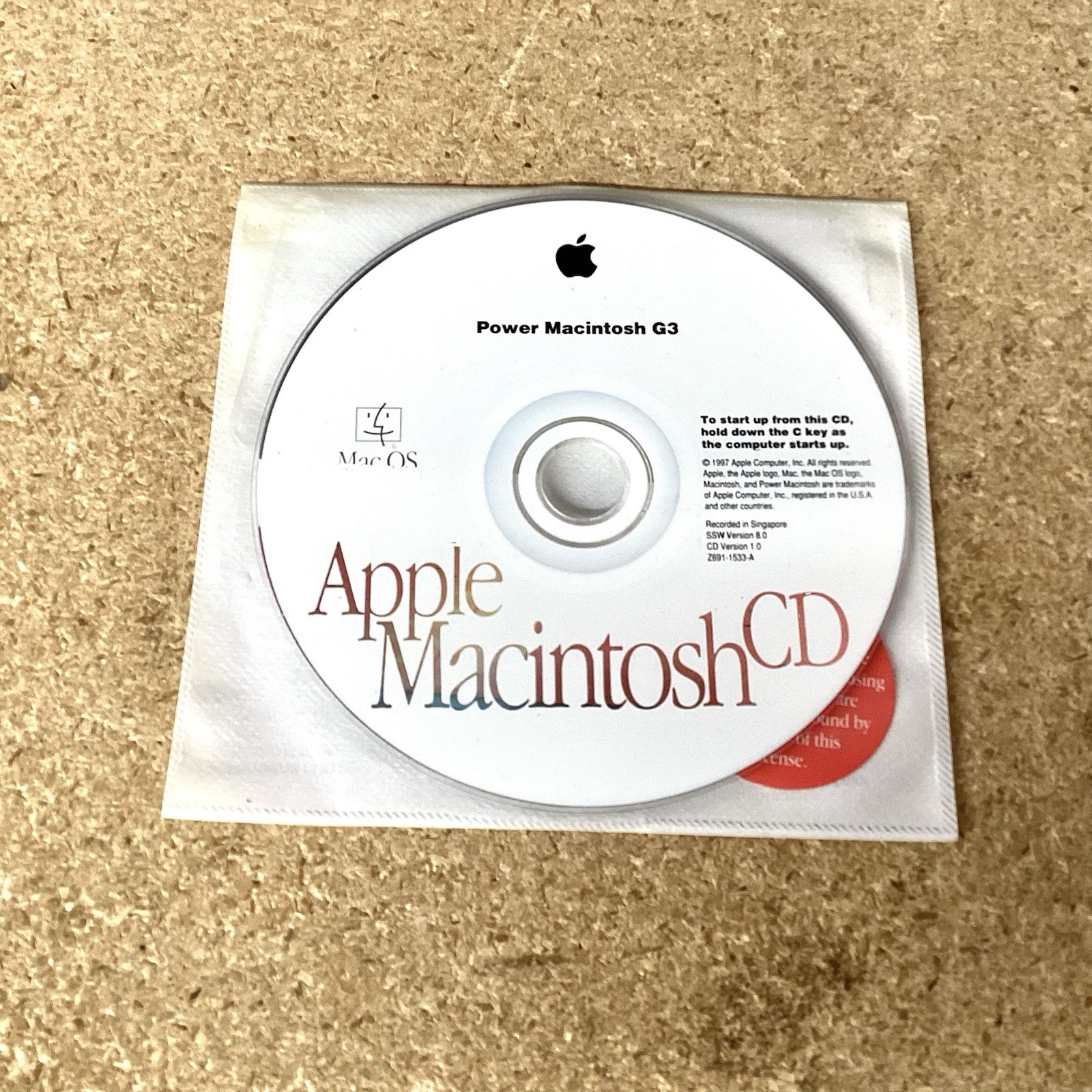 Apple: Power Macintosh G3 Cd