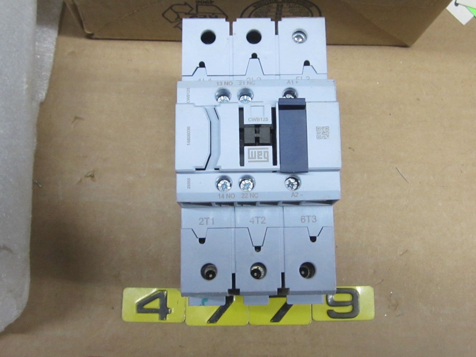 WEG CWB 125 CONTACTOR
