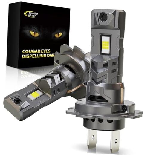  H7 Bulbs, No Adapter Required 1:1 Mini Size H7 Fog Bulb with H7 (K16 Series)