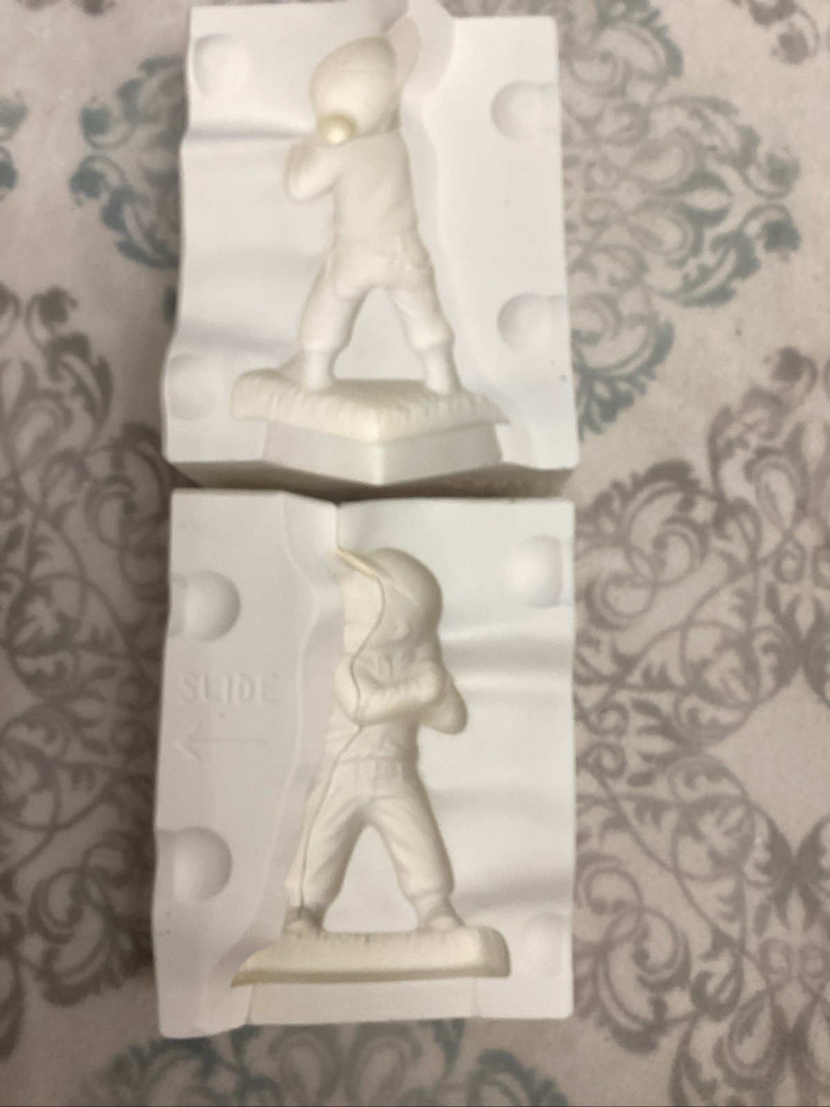 VTG Alberta A-569 Baseball Player Batter Ceramic Slip Casting Mold