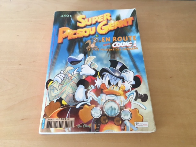 Used - Children's Book - SUPER PICSOU GEANT - French Language