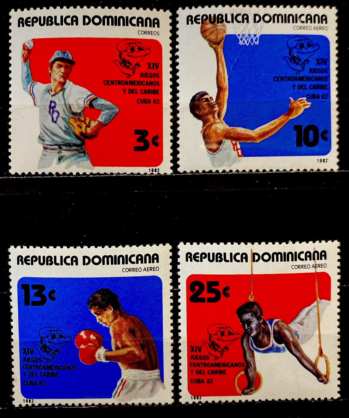Dominican Republic 1982. SC# 866, C368-C370. MNH