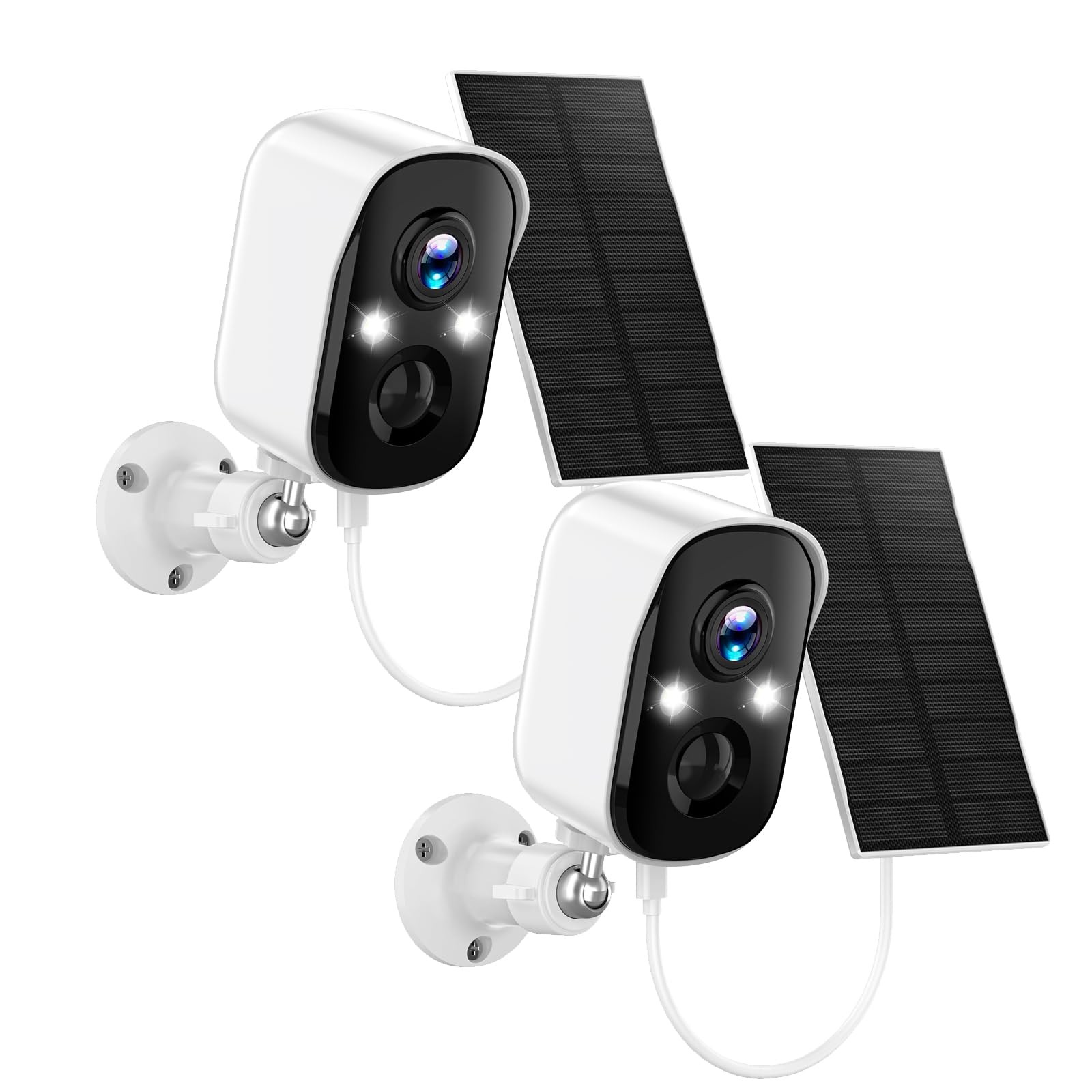 Solar Security Cameras Wireless Outdoor,2K Solar Camera Wireless for Home, 2....