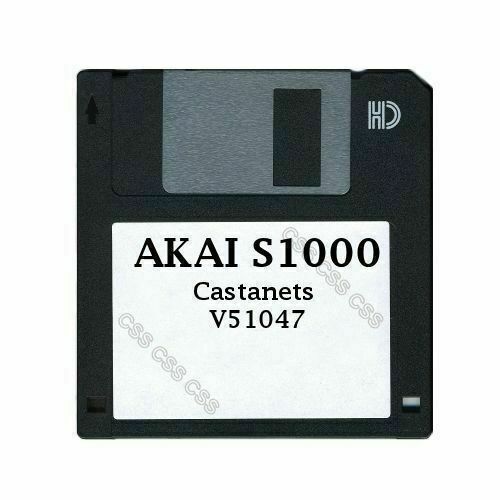 Akai S1000 Floppy Disk Castanets V51047