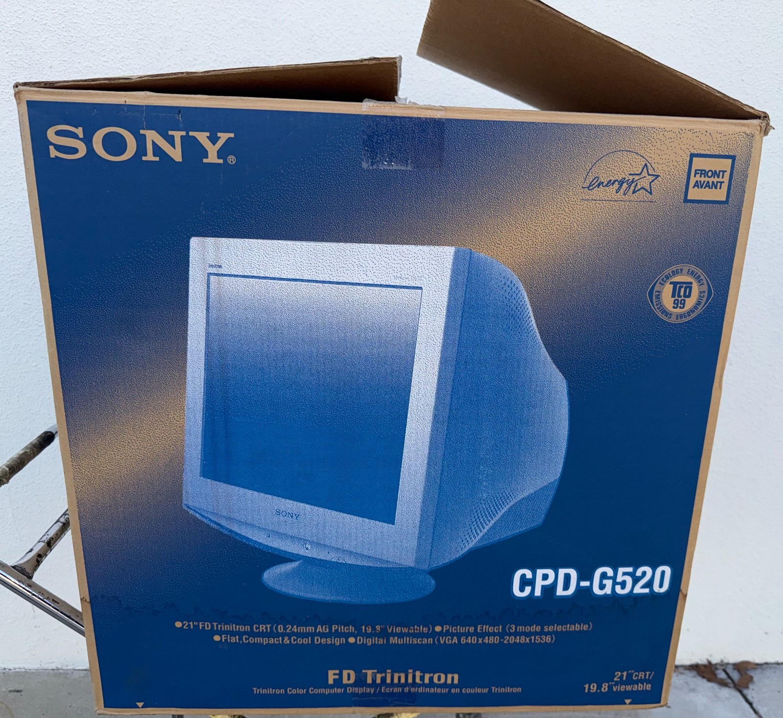 Sony FD Trinitron Multiscan CPD-G520 CRT Color High End Professional Monitor  KL