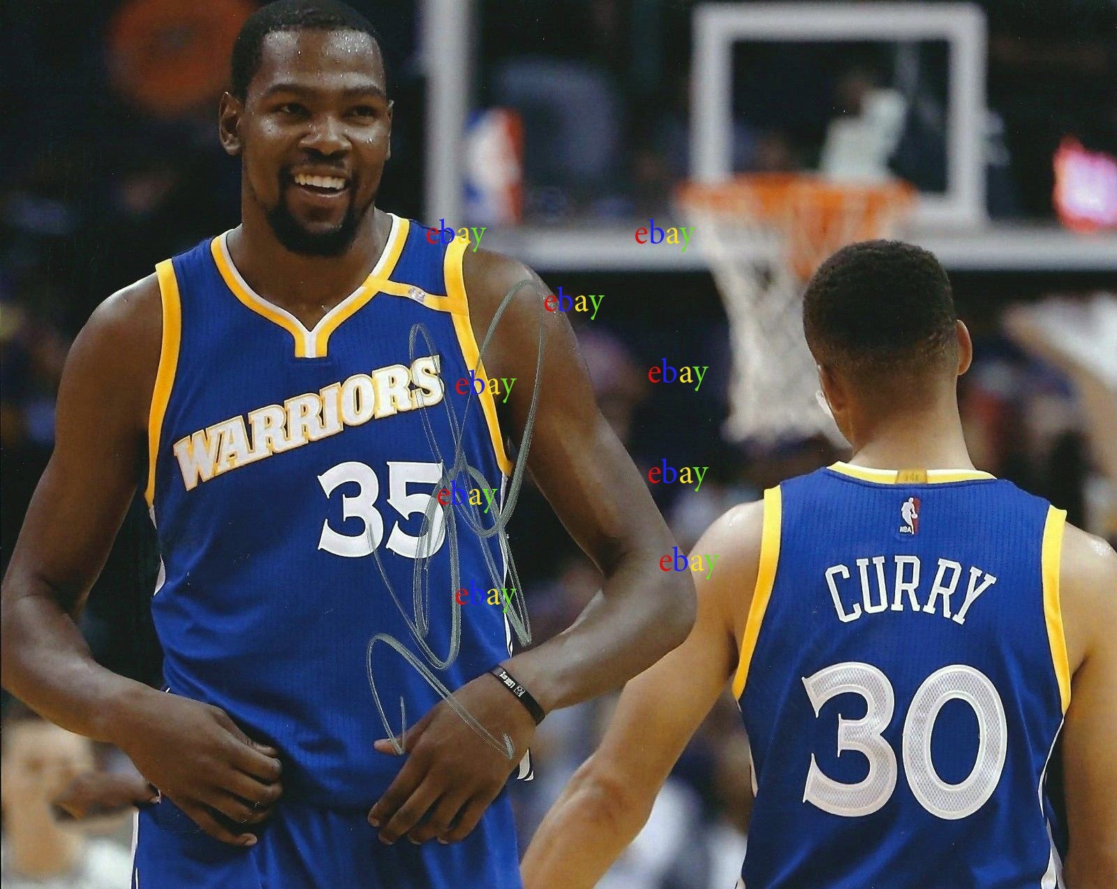 Kevin Durant Golden State Warriors  8x10 signed autographed photo reprint