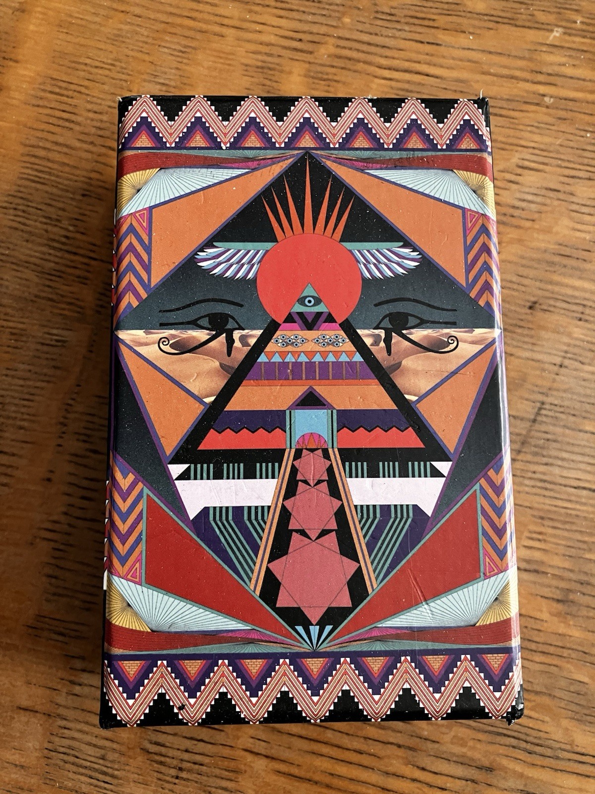 Serpent Fire Tarot Card Deck Geometric Psychedelic Egyptian Motif 6th Edition
