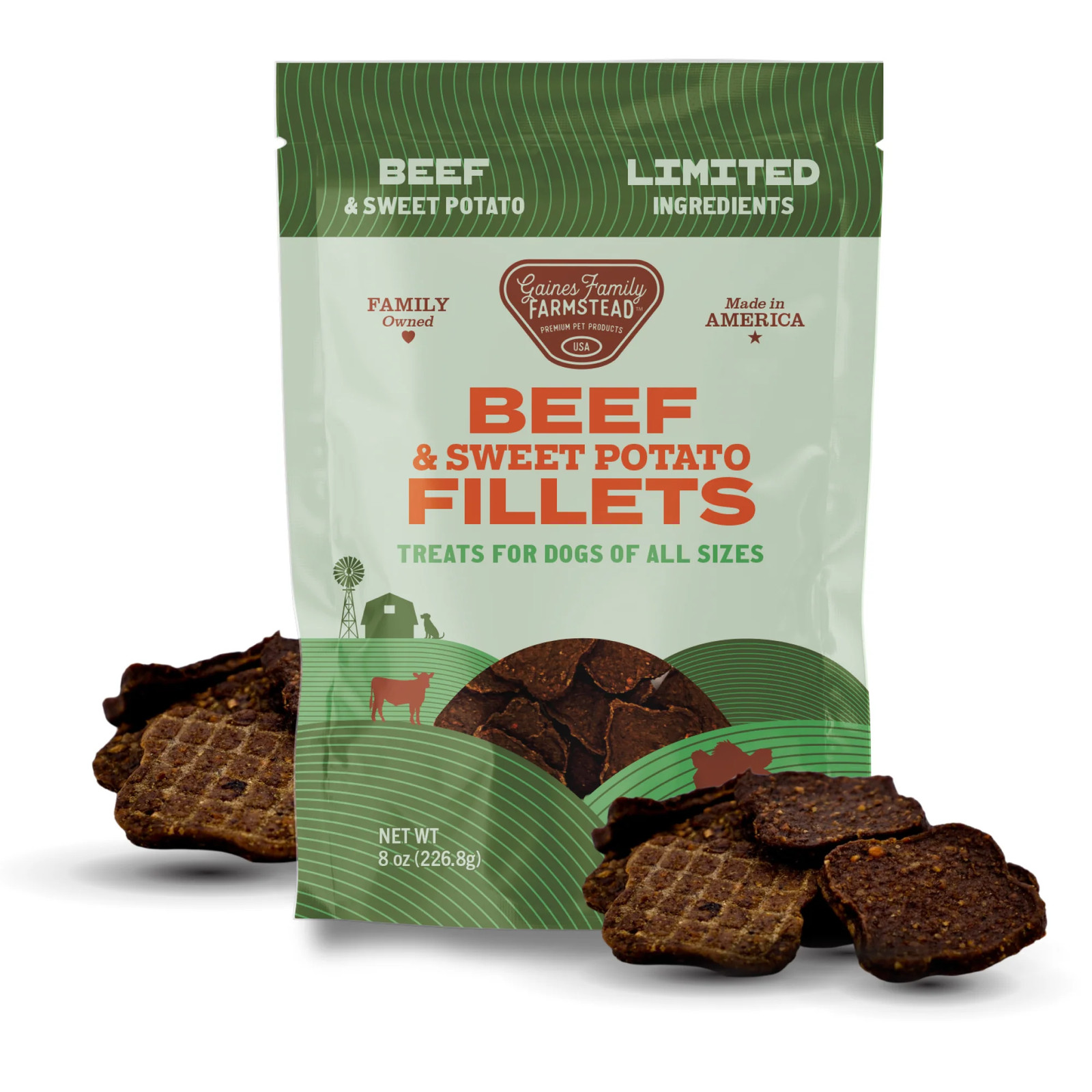 Beef and Sweet Potato Fillets