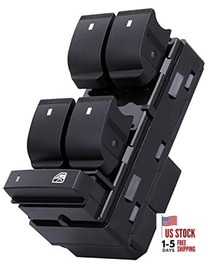  Driver Side Power Master Window Switch, Compatible with Chevy 
