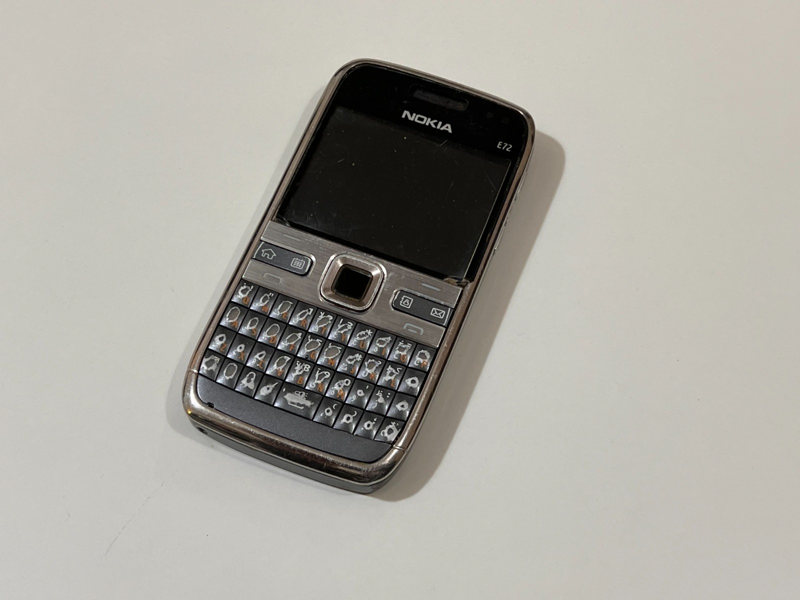 Nokia E72 Gray Unlocked - GSM Vintage Cell phone Untested Mobile