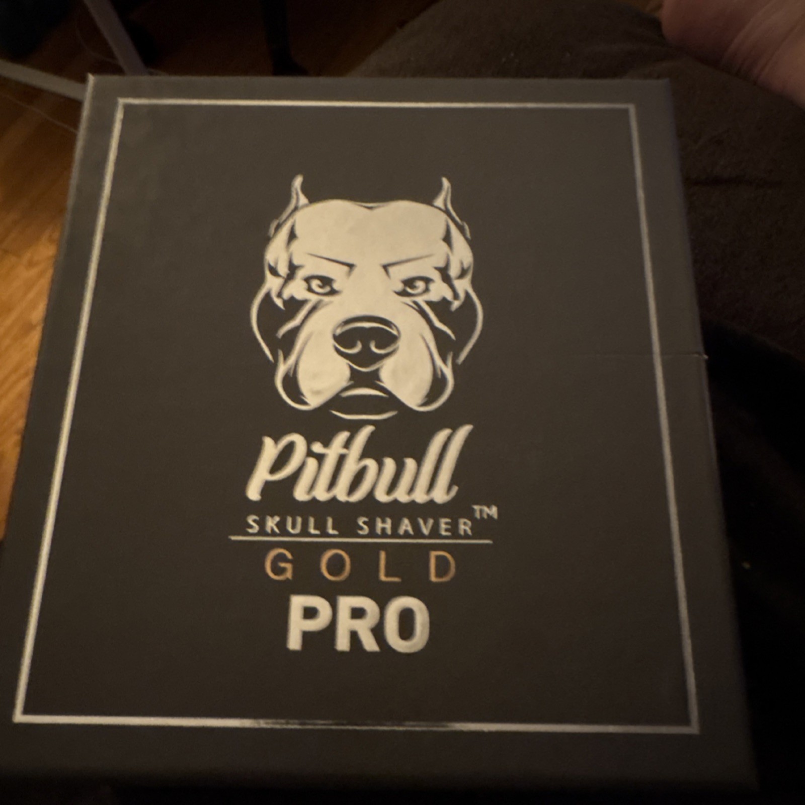 Skull Shaver Pitbull Gold Pro Cordless 4 Head Rotary Shaver Black Men