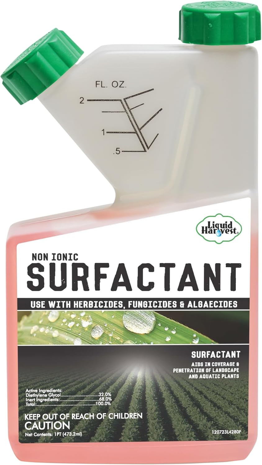 Concentrated Surfactant for Herbicides Non-Ionic 16Oz, Increase Product Coverage