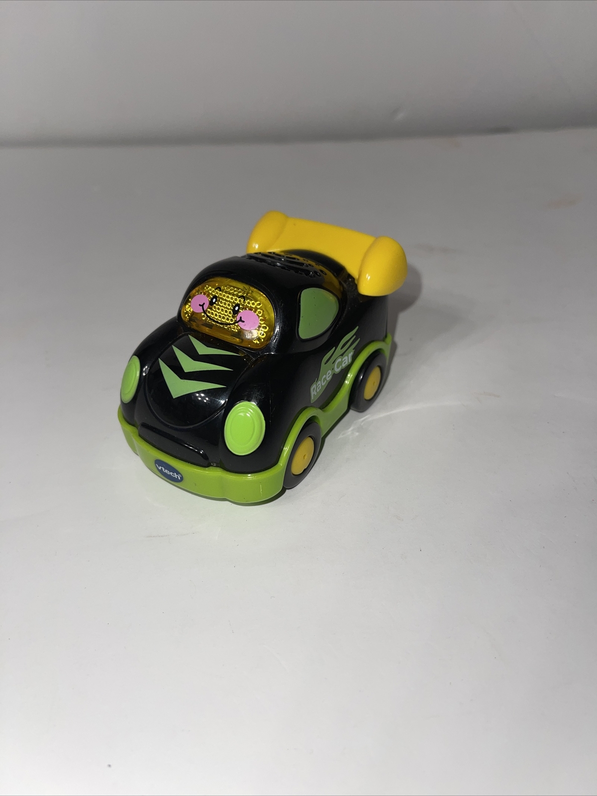 VTech Go Go Smart Wheels Race Car Riley Black Green Interactive Vehicle Works 