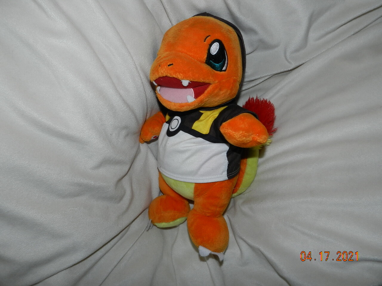 Build A Bear 16 inch Pokemon Charmander 2016 Plush Stuffed Animal Authentic BAB
